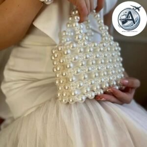 A wonderful bag of pearls, handcrafted with the highest quality and distinctive colors that suit your personality